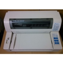 四通OKI5860SP超厚紙證卡存折證書打印機A3厚紙24針式平推全自動