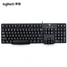 羅技 經(jīng)典K100 黑色 臺式機鍵盤 PS/2