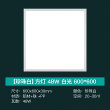雷士照明吊頂方燈 48W白色 600×600毫米