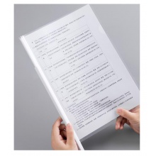 得力5311抽桿夾（白）（5只/包）