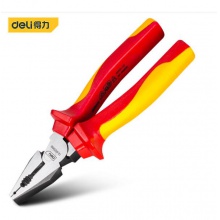 得力絕緣省力型鋼絲鉗DL512008