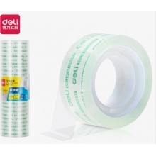 得力30064文具膠帶18mm*20y*38um(8卷/筒)